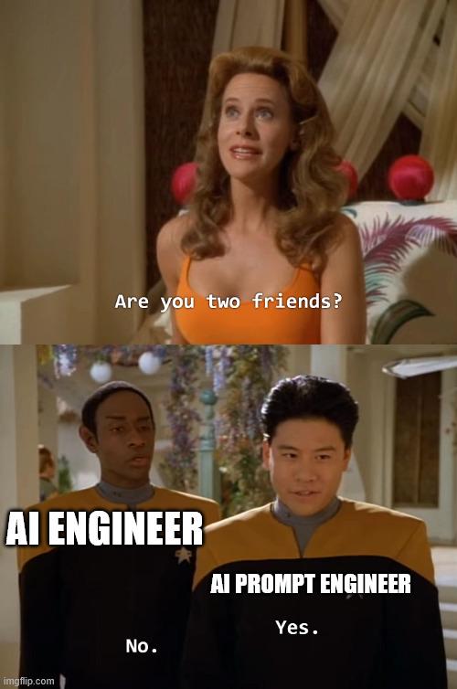 Are you two friends?