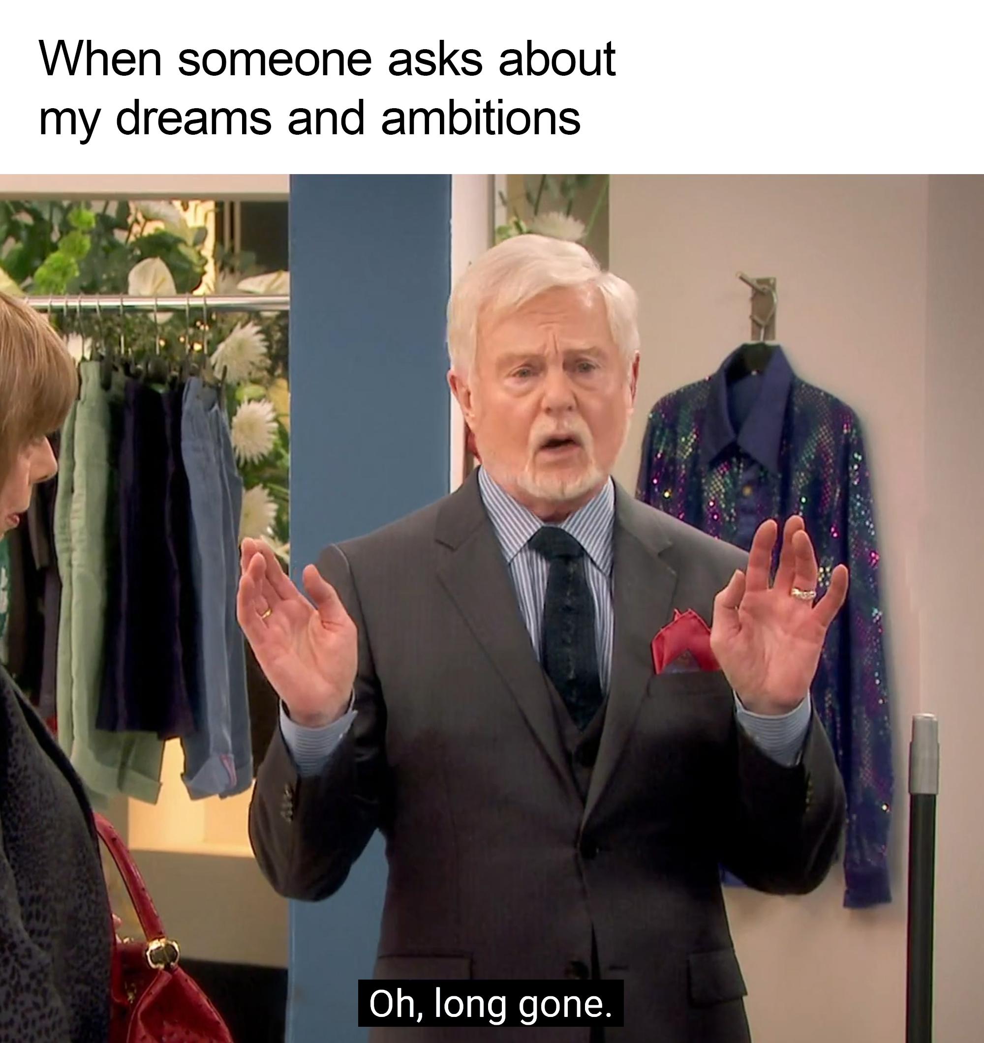 Just living from one day to another