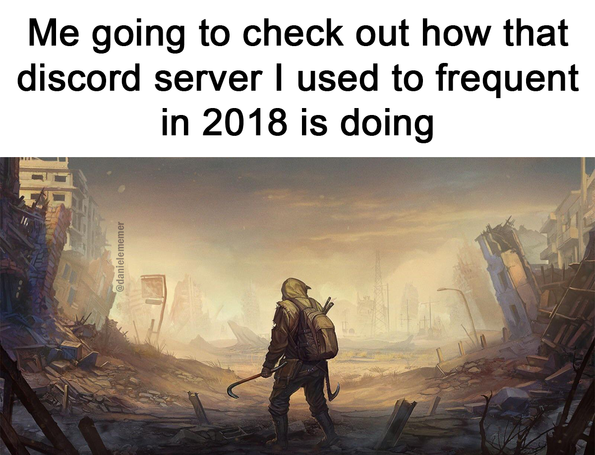 Well... everybody's gone...