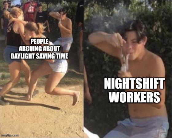 Many of us barely see the sun either way