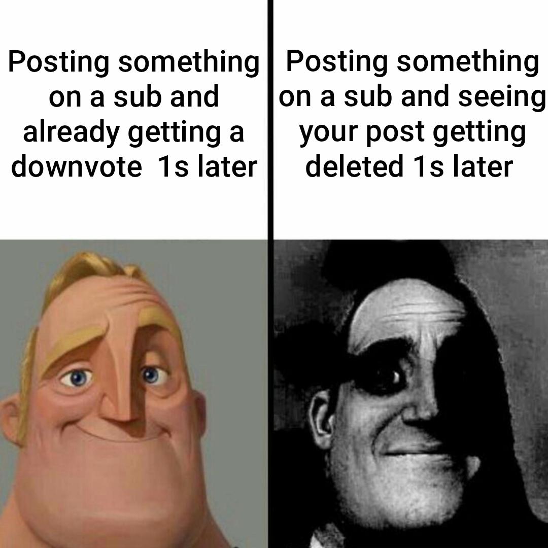 2 Different feelings...