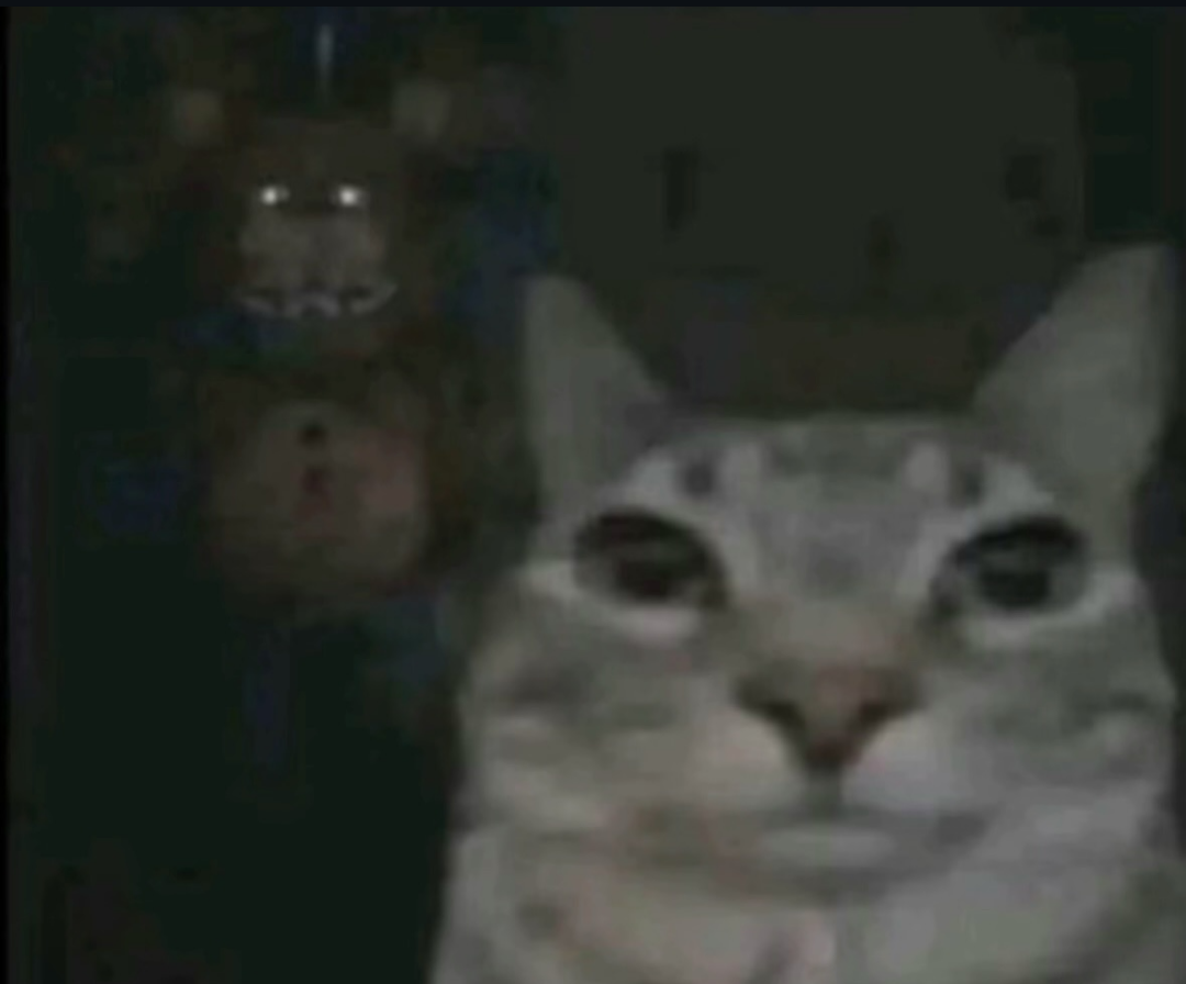 Hes right behind me isn't he