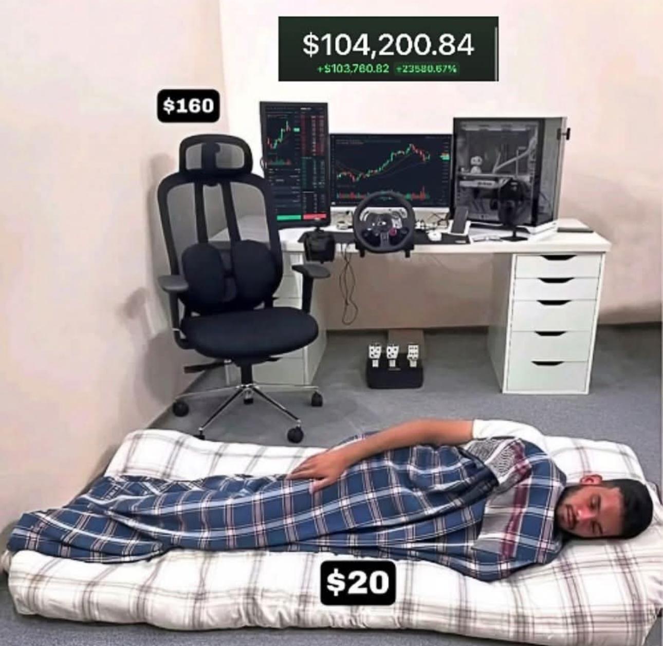 Peak crypto lifestyle