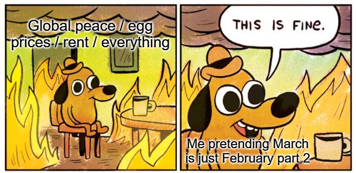 This is fine guys