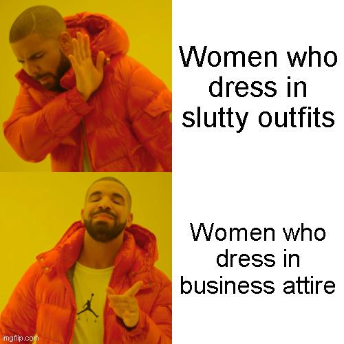 There's just something about women in business attire that gets me going