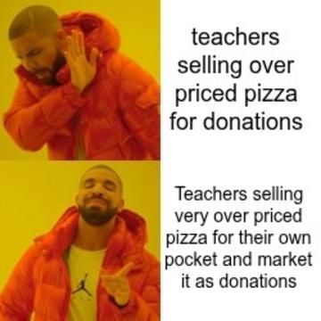 teacher pizza scam