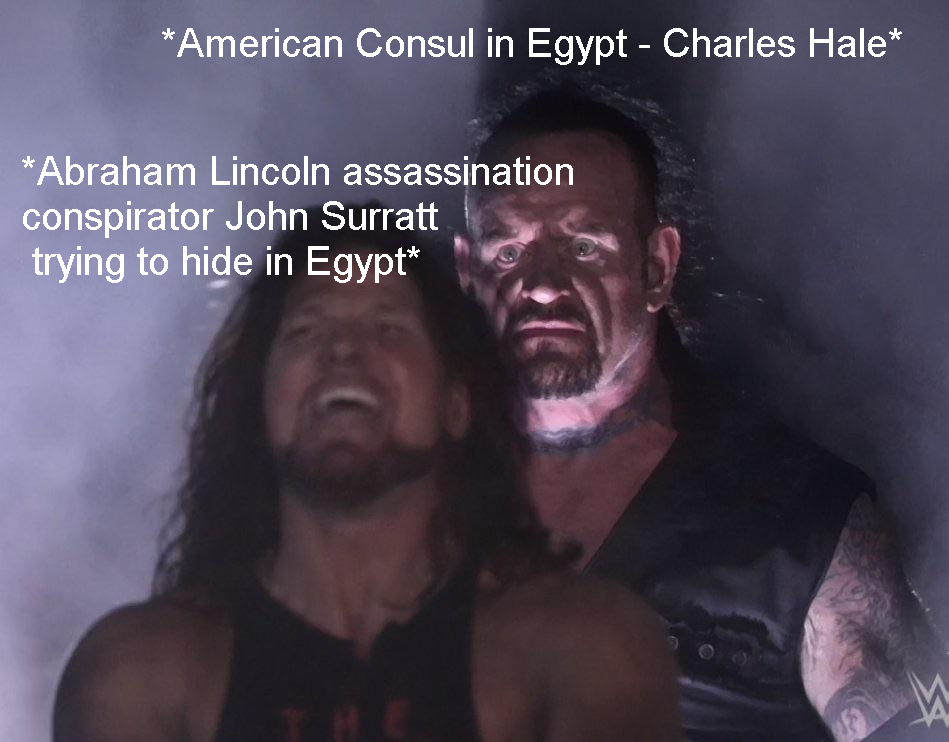 They’ll never find me in Egypt