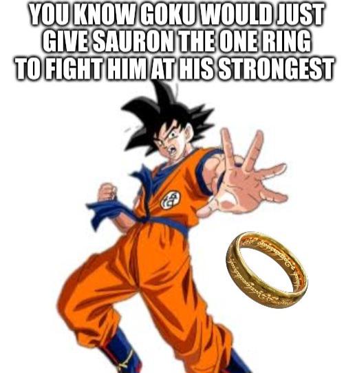 And he won't have to go Super Saiyan Either