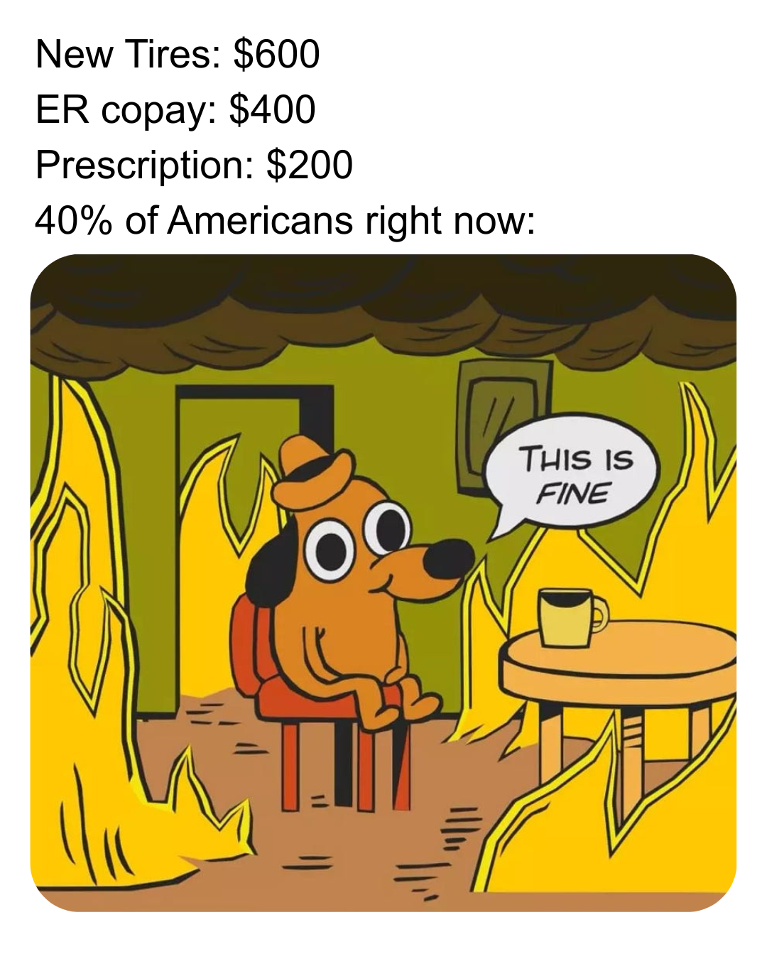 Nothing humbles you like three unexpected bills hitting you in the same week