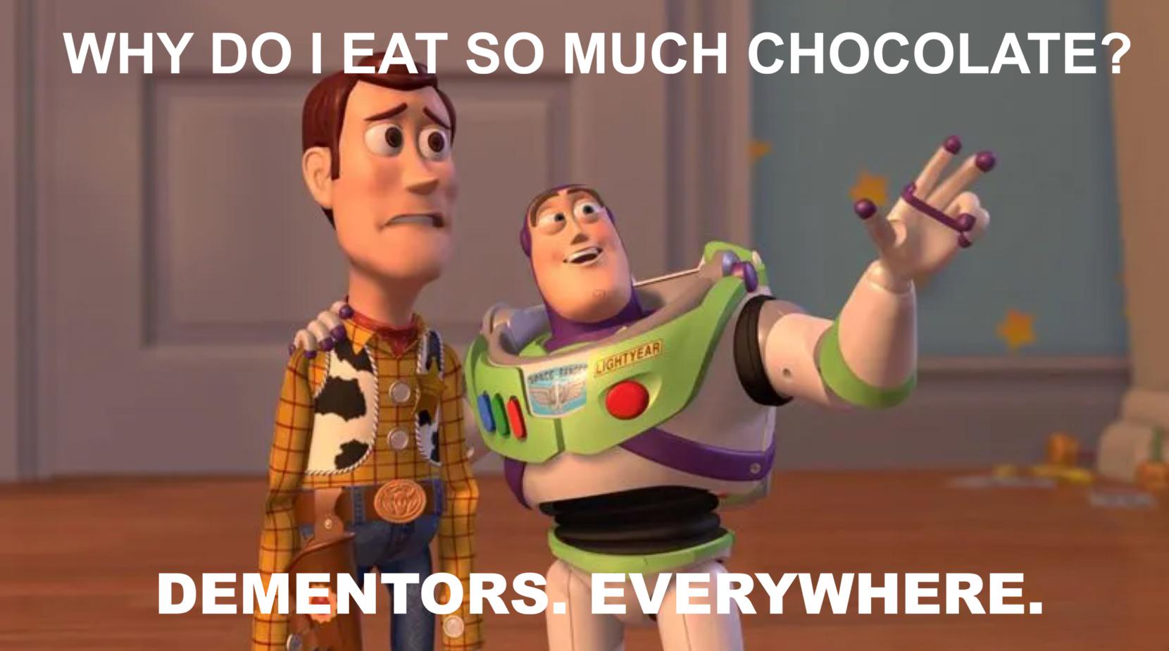 Why do I eat so much chocolate?