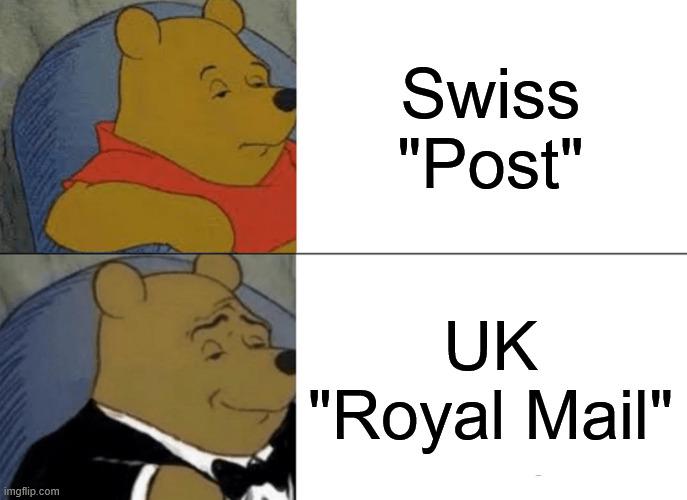 I recently ordered something from the UK to Switzerland