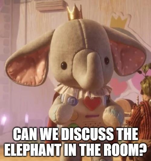 It's about time we talked about it...