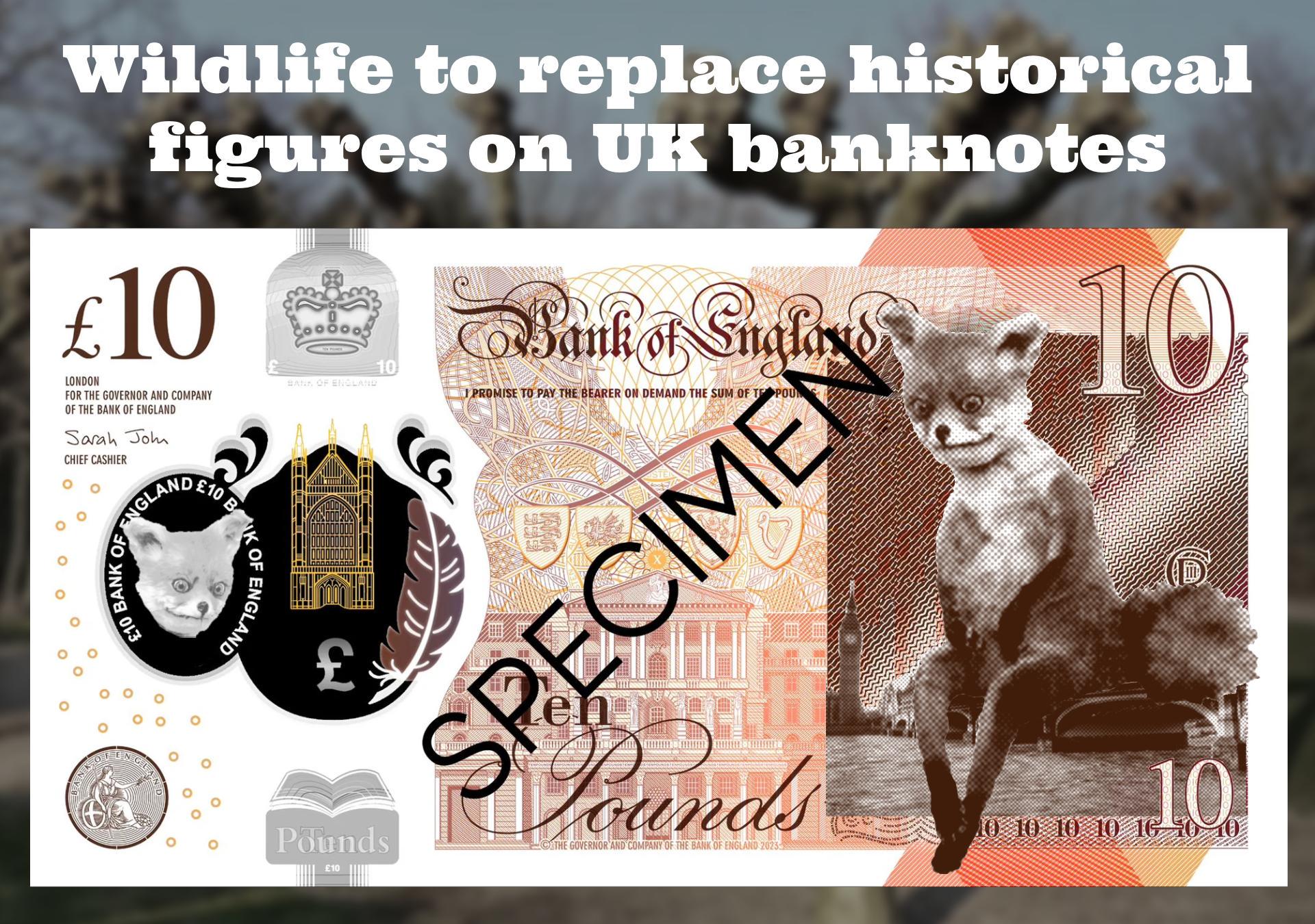 UK new banknote proposal 2026