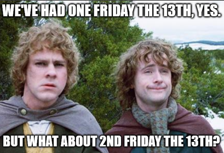But we've already had one.