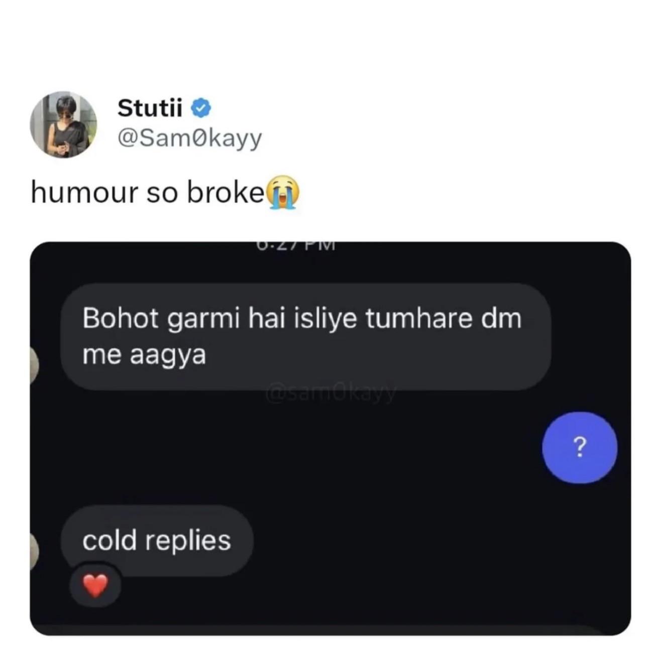 Bro ain't wrong though 😭😭