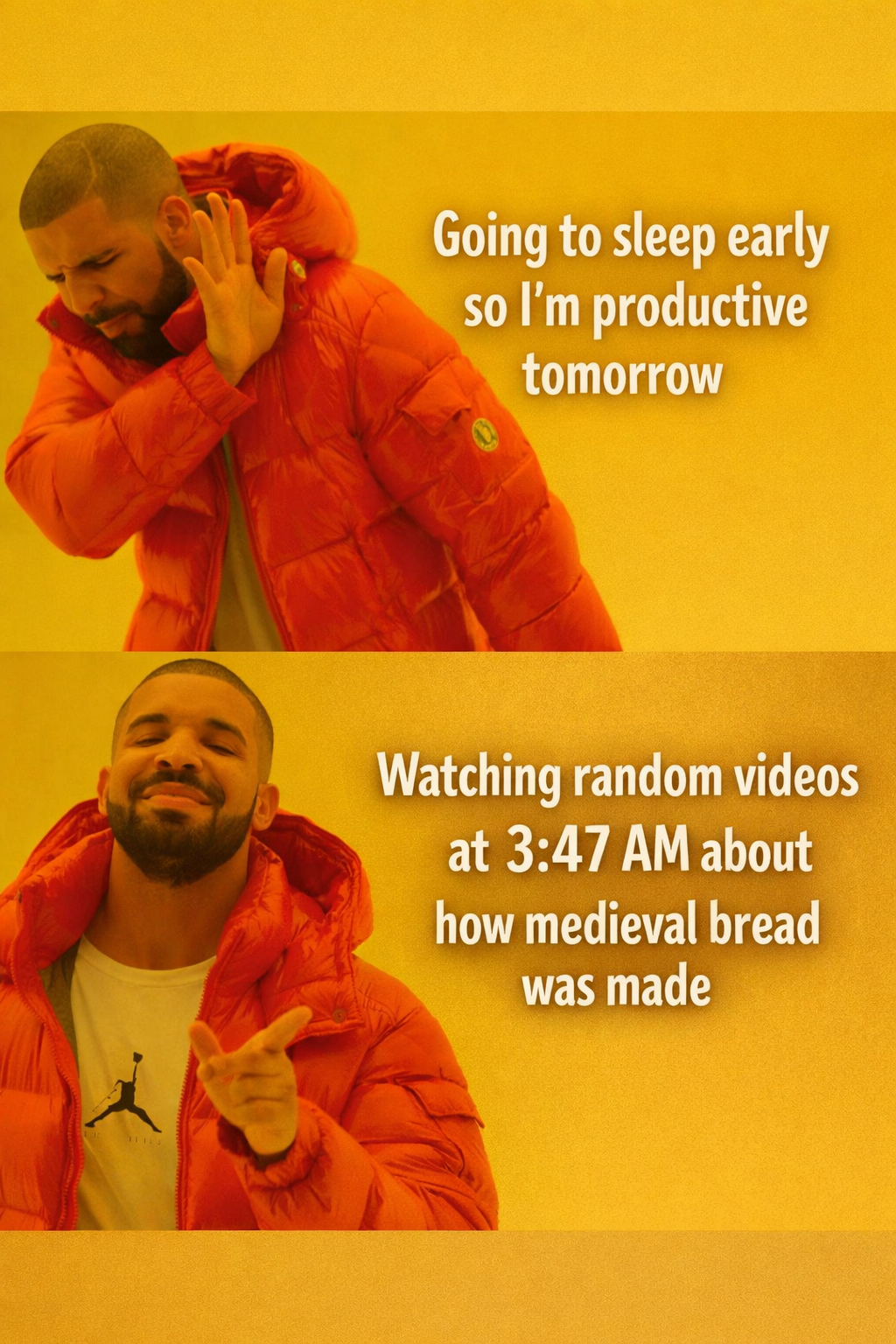 How it feels trying to fix your sleep schedule