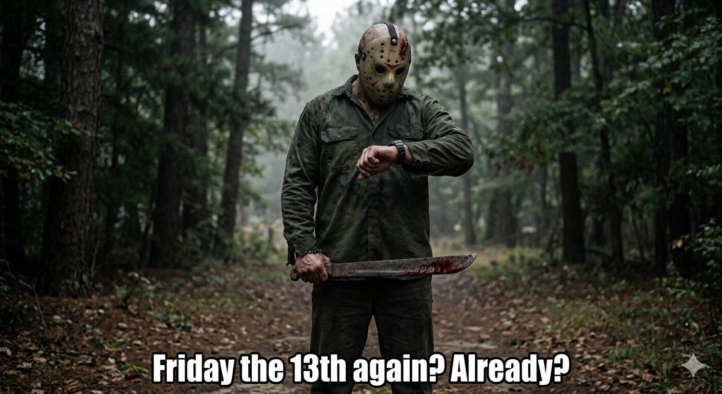 It's Friday the 13th again?