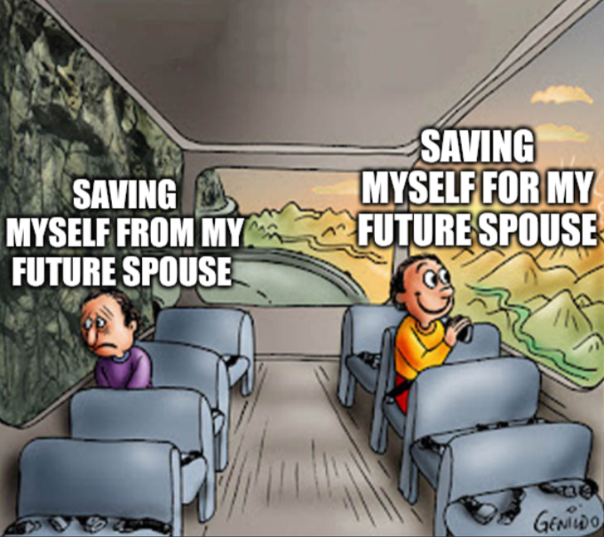 Marriage…depends on the Preposition