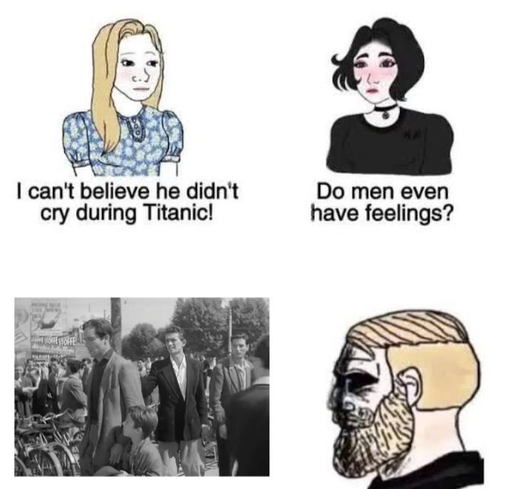 Where men cried