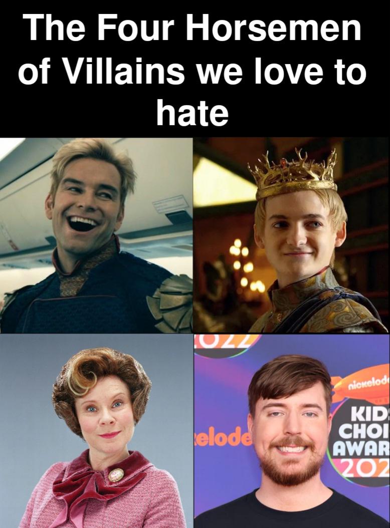 Two of them have downfalls upon them