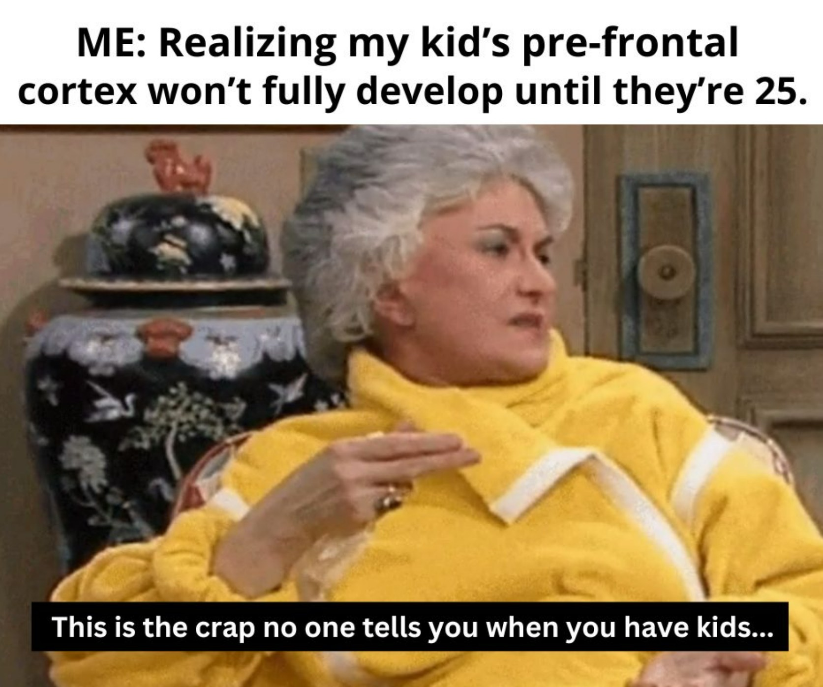 the crap no one tells you when you have kids...