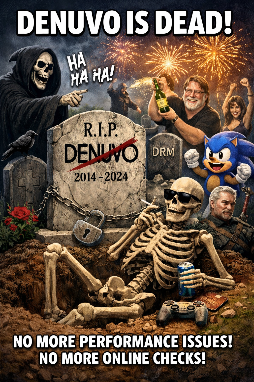 denuvo drm is dead