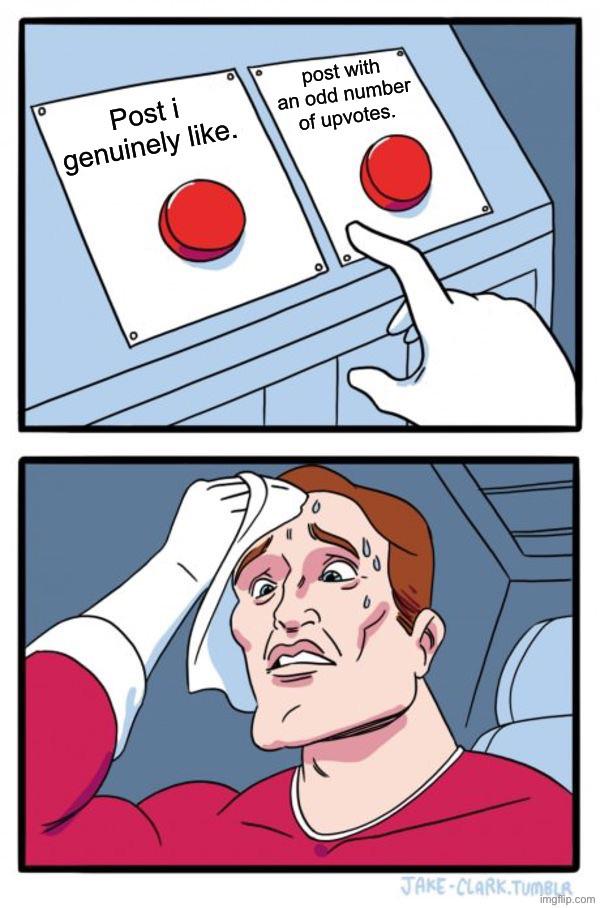 What a dilemma.