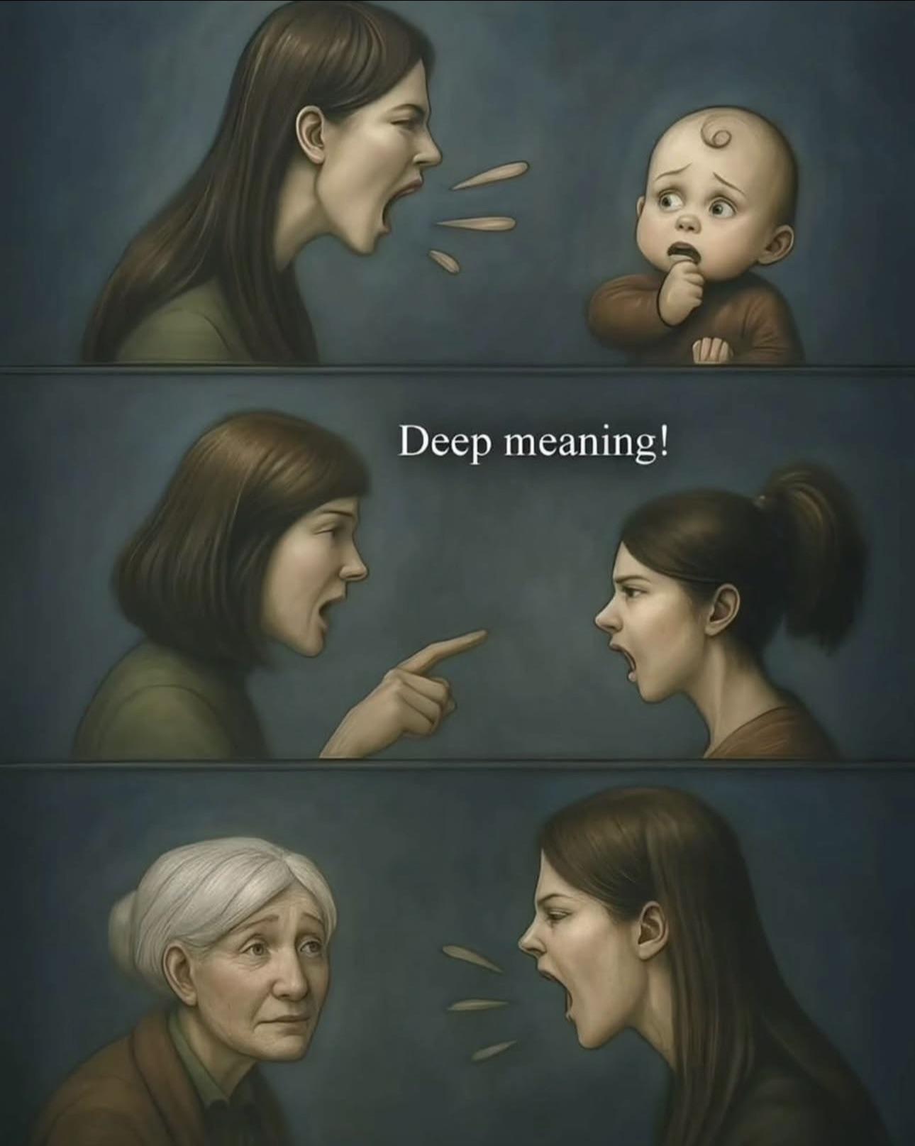 Everyone loves deep meaning until it’s their turn to listen.